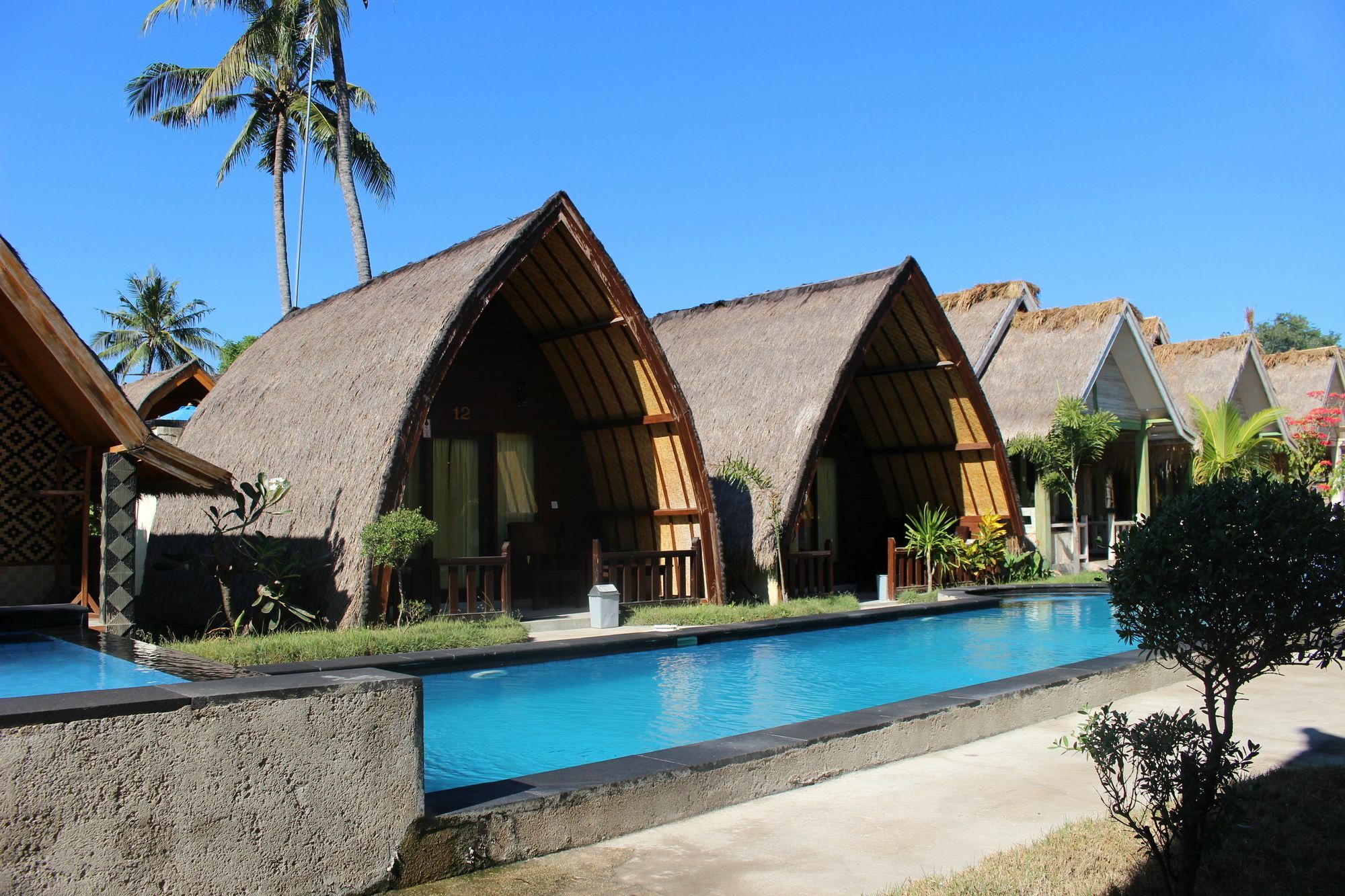 Youpy Bungalows Gili Air Esterno foto
